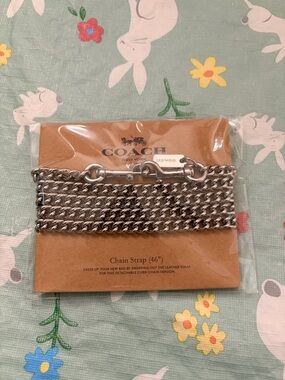 Coach Silver Chain Strap Replacement